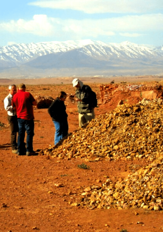 Morocco fossil hunting tour